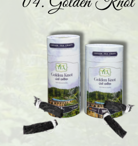 Golden Knot Sculptural Ceylon Black Tea